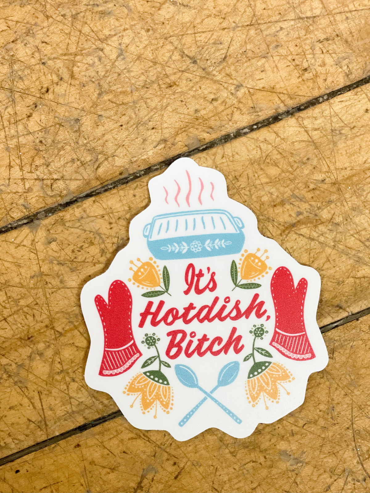 Hotdish Sticker-Stickers-nice enough-The Silo Boutique, Women's Fashion Boutique Located in Warren and Grand Forks North Dakota