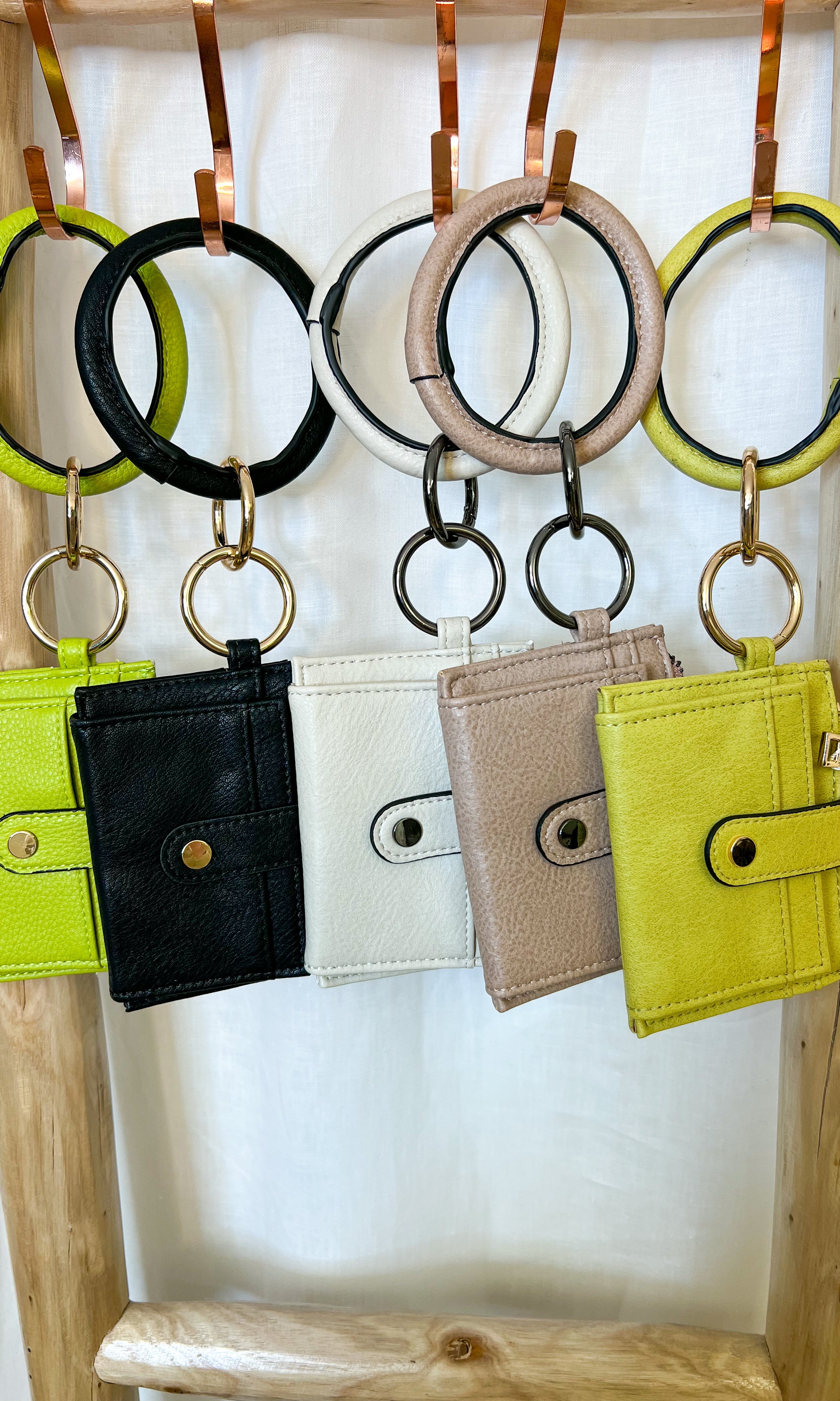Sammie Mini Snap Wallet w/ Ring-Wallets-Jen and Co-The Silo Boutique, Women's Fashion Boutique Located in Warren and Grand Forks North Dakota
