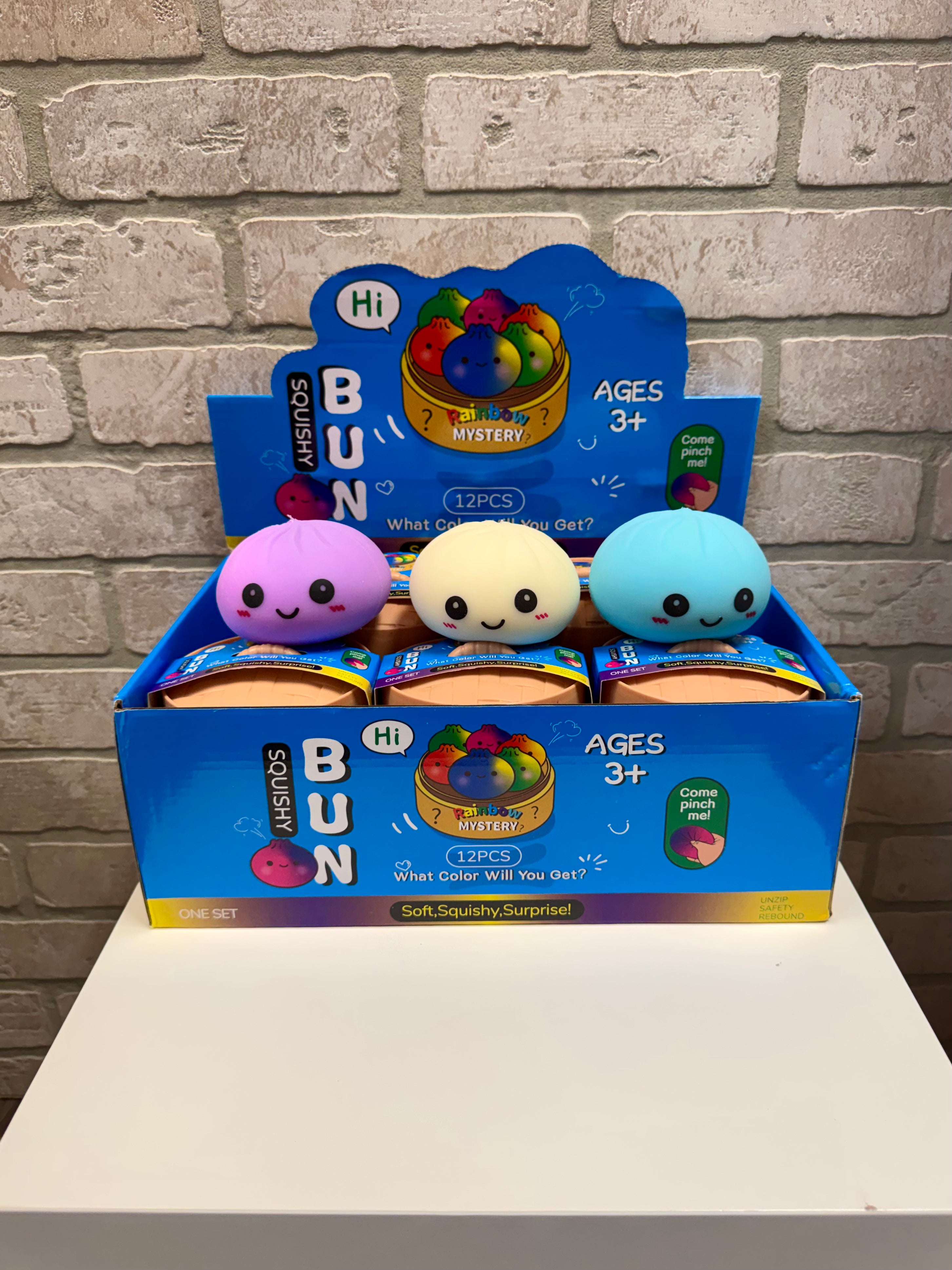 Squishy Bun Rainbow Mystery Bun-toys-ask-The Silo Boutique, Women's Fashion Boutique Located in Warren and Grand Forks North Dakota