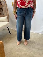 Kut Charlotte High Rise Wide Leg Jeans-Jeans-Kut-The Silo Boutique, Women's Fashion Boutique Located in Warren and Grand Forks North Dakota