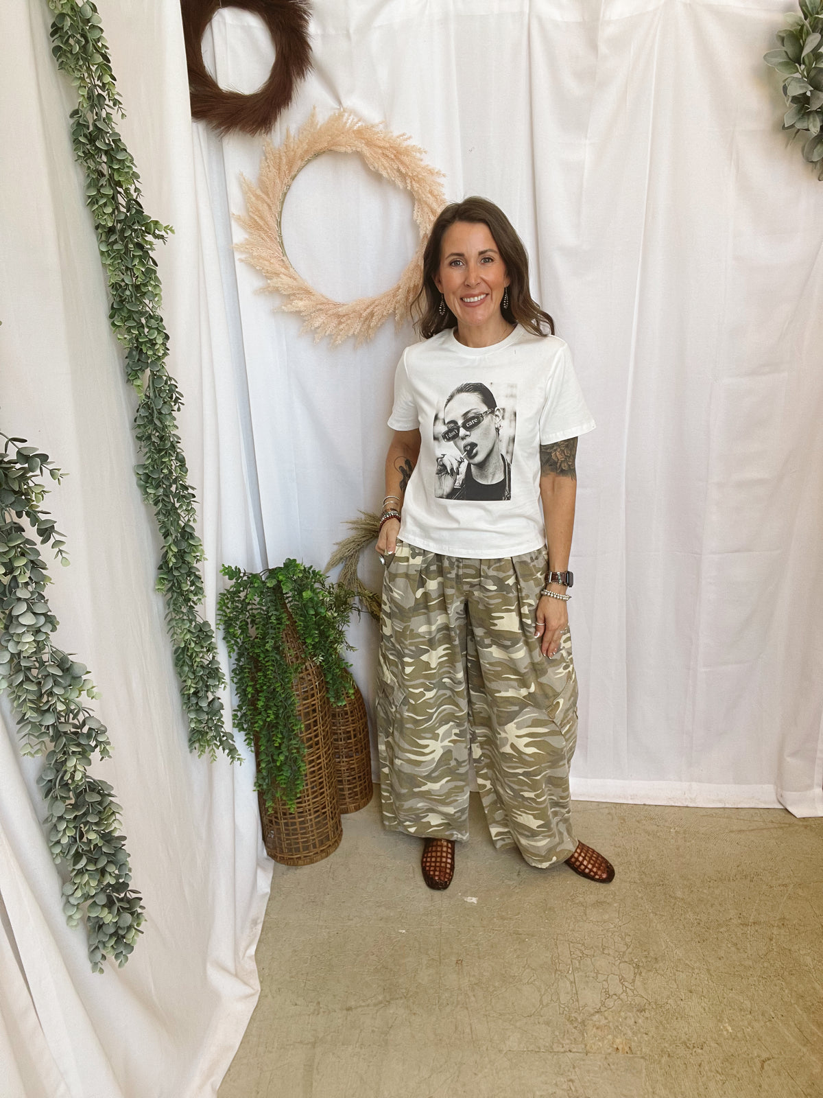 Kelly Camo Pants-Pants-hyfve-The Silo Boutique, Women's Fashion Boutique Located in Warren and Grand Forks North Dakota
