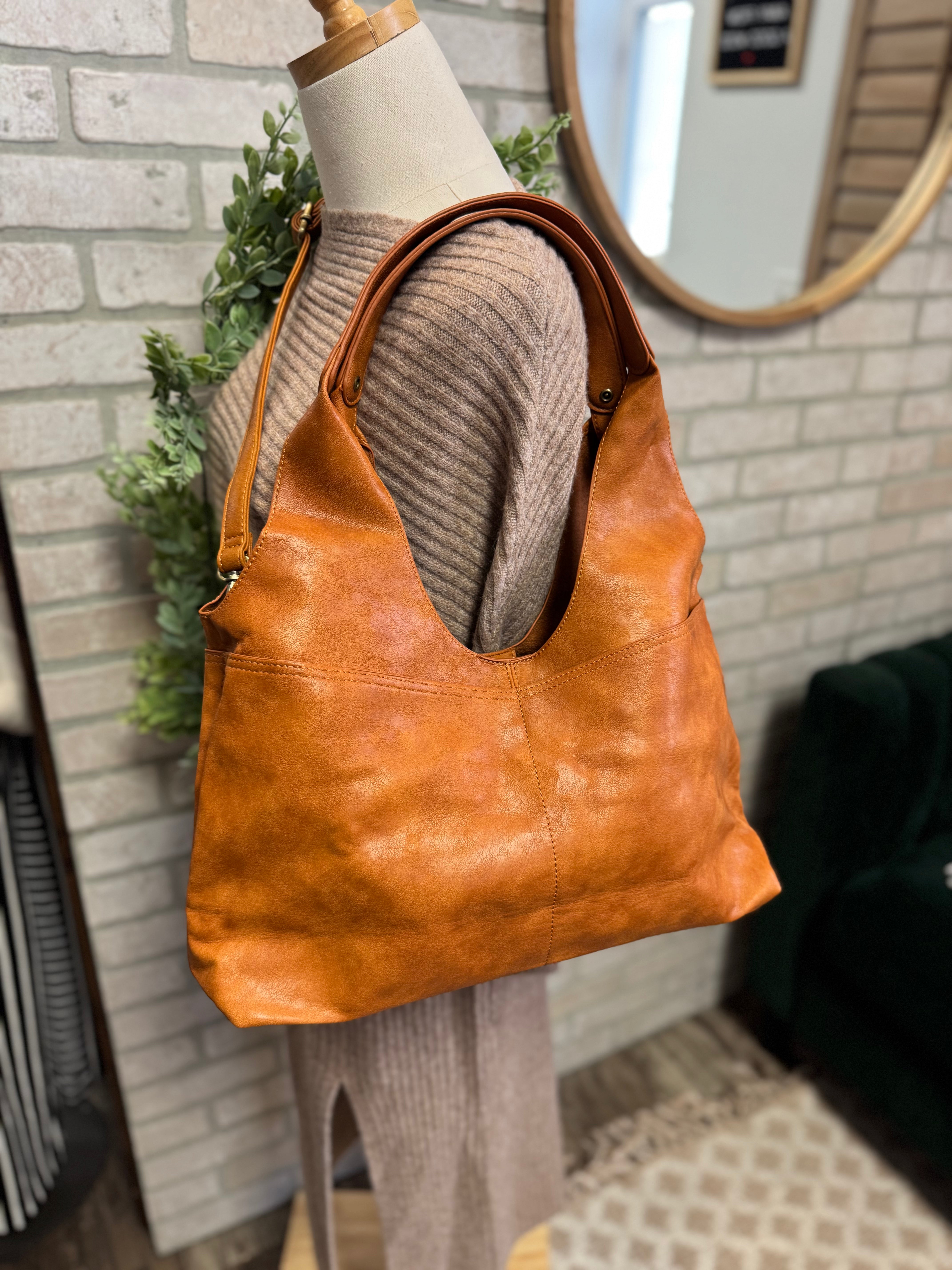 Joy Susan Val Hobo Purse-Honey-The Silo Boutique-The Silo Boutique, Women's Fashion Boutique Located in Warren and Grand Forks North Dakota