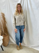 Zen Button Down Cardigan-Mocha-Cardigans-zenana-The Silo Boutique, Women's Fashion Boutique Located in Warren and Grand Forks North Dakota