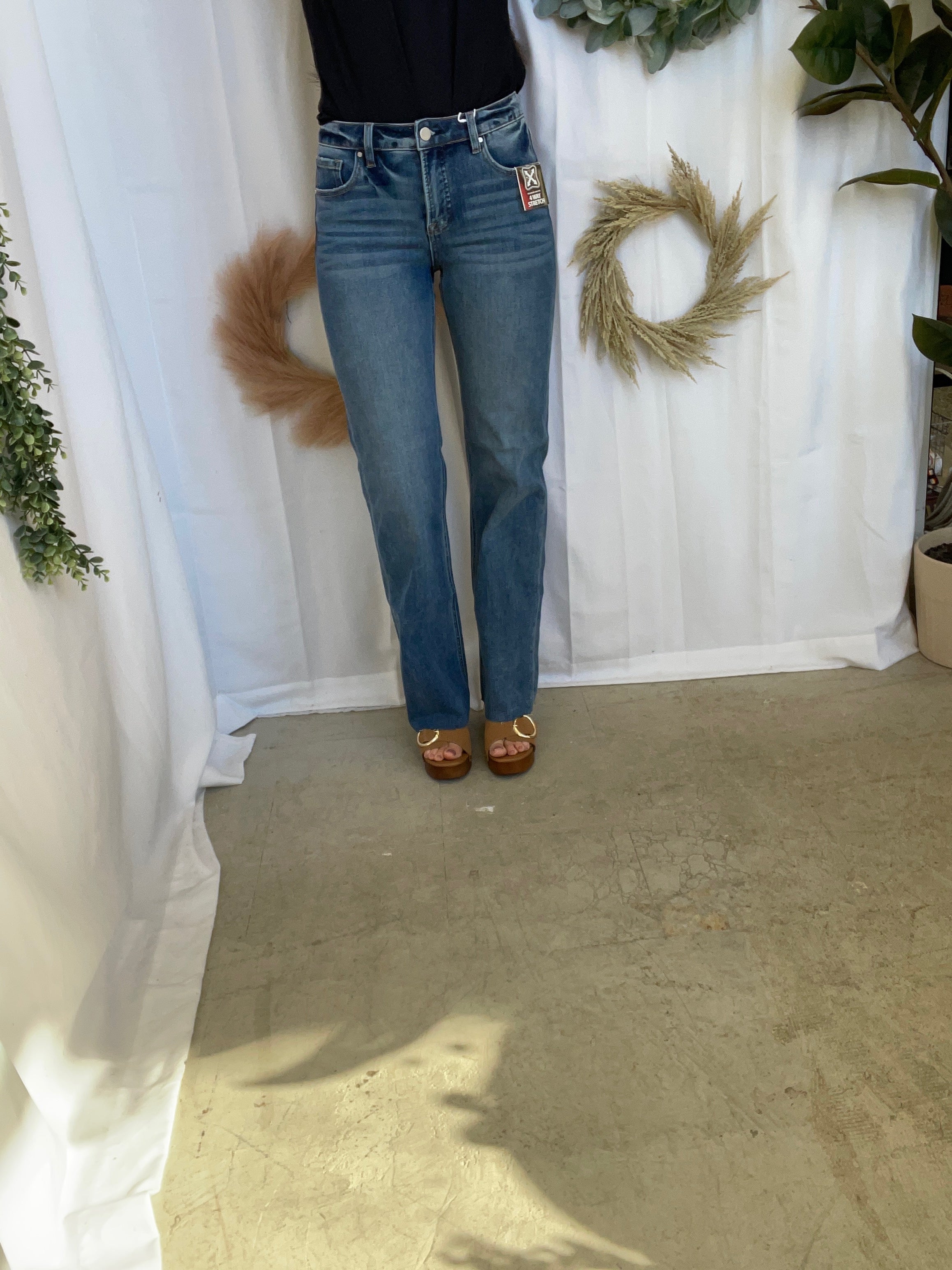 Risen TC Straight Jeans-Jeans-risen-The Silo Boutique, Women's Fashion Boutique Located in Warren and Grand Forks North Dakota