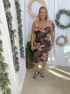 Leopard Lily Dress-Dresses-hearts and hips-The Silo Boutique, Women's Fashion Boutique Located in Warren and Grand Forks North Dakota