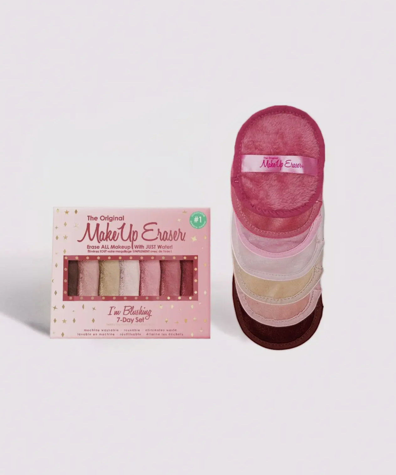 I'm Blushing 7-Day Make Up Eraser Set-Cosmetics-Make Up Eraser-The Silo Boutique, Women's Fashion Boutique Located in Warren and Grand Forks North Dakota