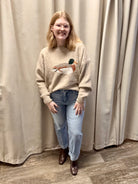 Bailey Duck Sweater-Sand-Sweaters-bailey rose-The Silo Boutique, Women's Fashion Boutique Located in Warren and Grand Forks North Dakota