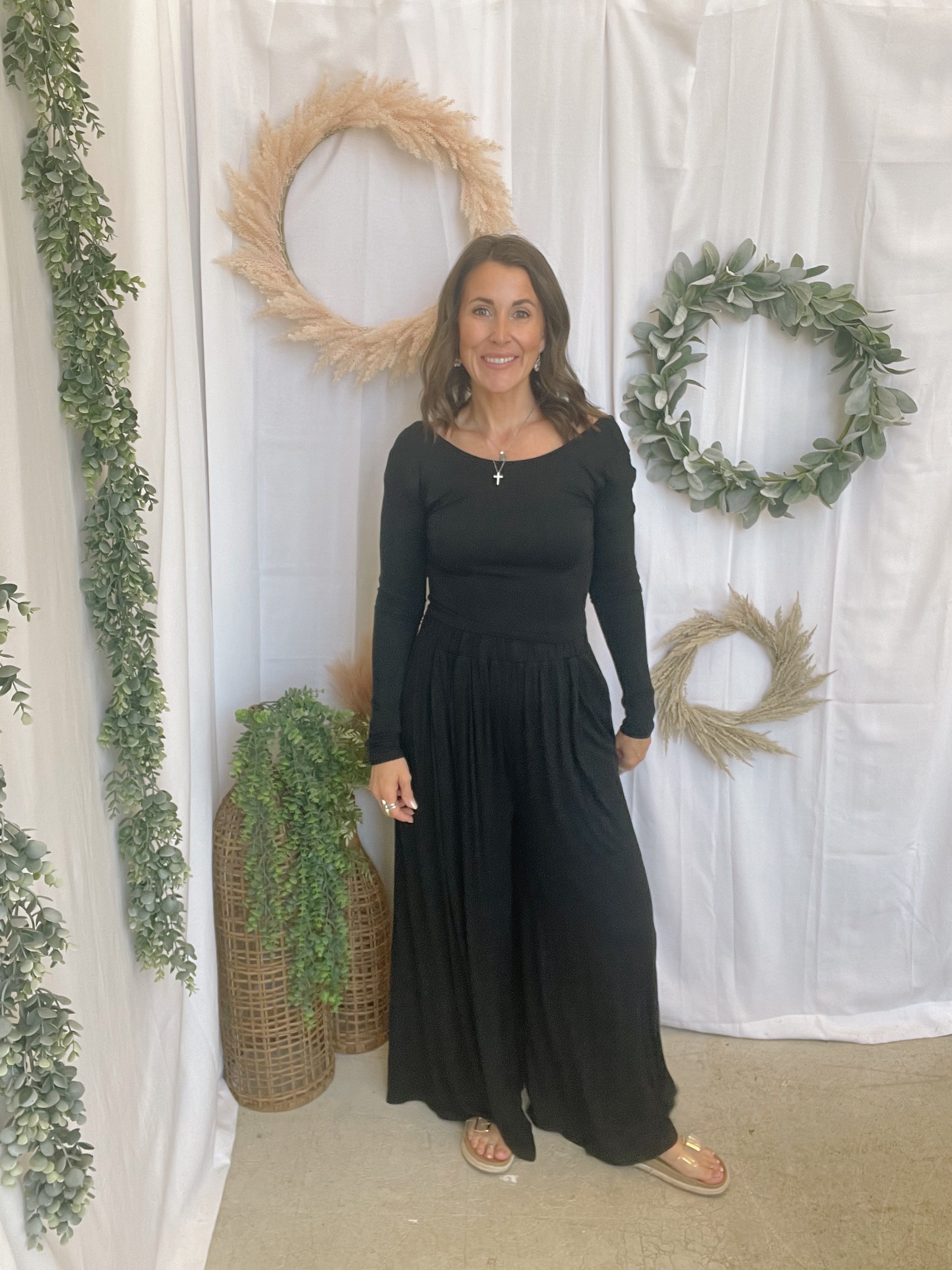 Kloey Set-Black-Outfit Sets-hyfve-The Silo Boutique, Women's Fashion Boutique Located in Warren and Grand Forks North Dakota