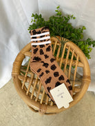 Leopard Half Throwback Socks-sock-very j-The Silo Boutique, Women's Fashion Boutique Located in Warren and Grand Forks North Dakota