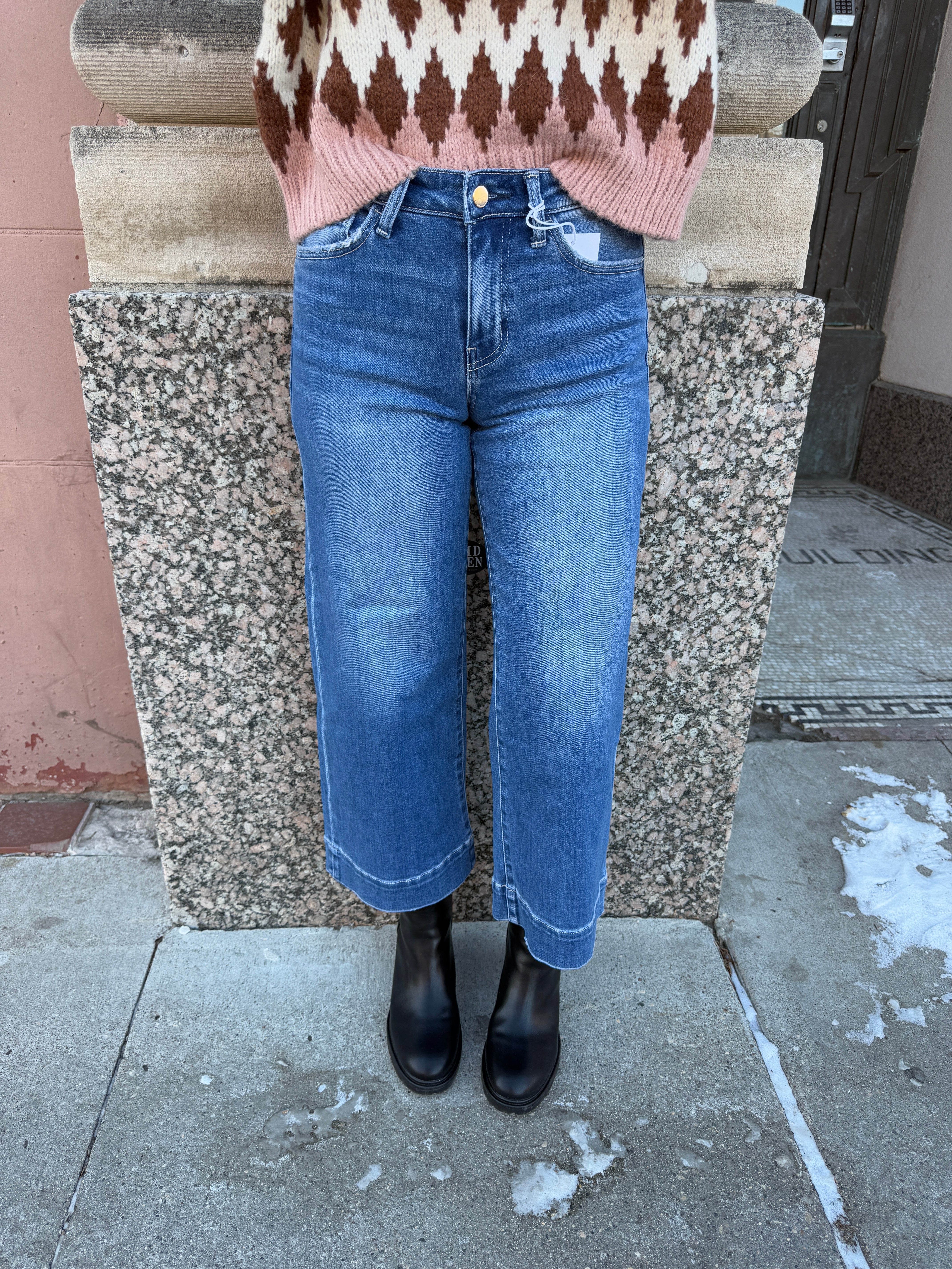 Flying Monkey Let it Rain Jeans-Final Sale-Jeans-flying monkey-The Silo Boutique, Women's Fashion Boutique Located in Warren and Grand Forks North Dakota