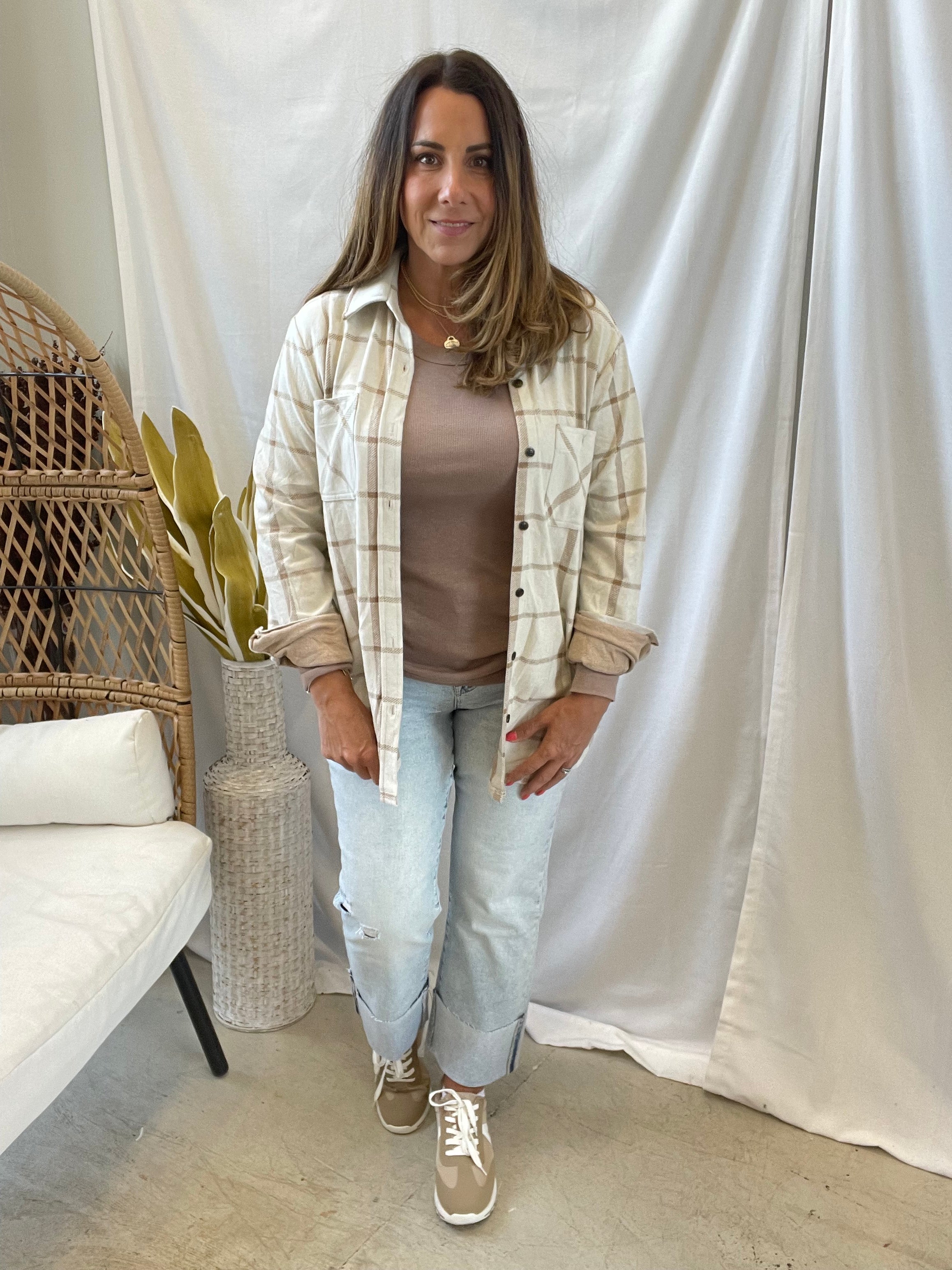 Vervet Wow Straight Crop Jeans-Jeans-vervet-The Silo Boutique, Women's Fashion Boutique Located in Warren and Grand Forks North Dakota