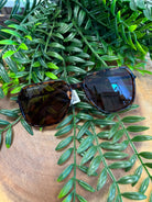 TopFoxx Nova Brown Sunglasses-Sunglasses-topfoxx-The Silo Boutique, Women's Fashion Boutique Located in Warren and Grand Forks North Dakota