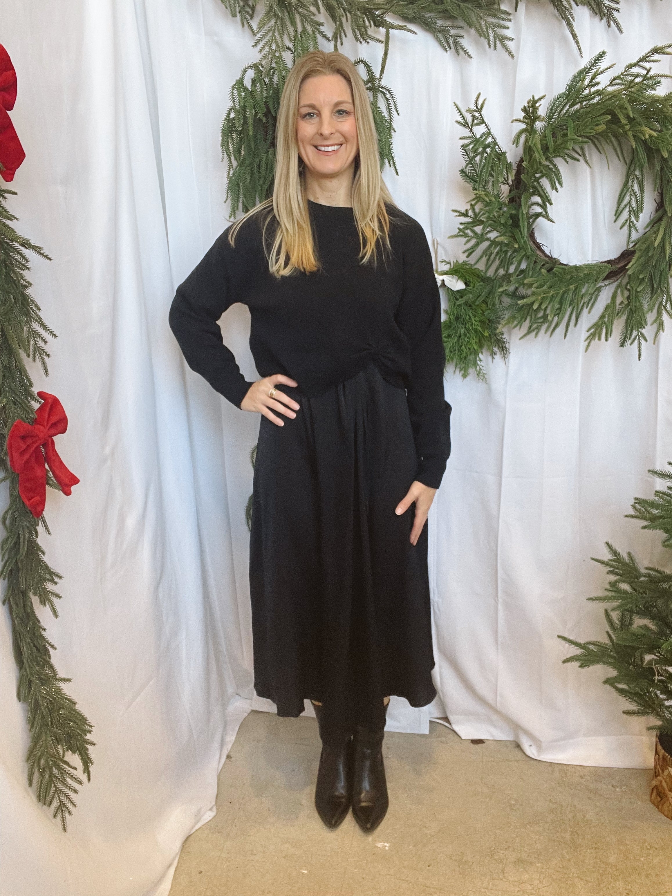 Sweater Tank Dress Set-Dresses-jodifl-The Silo Boutique, Women's Fashion Boutique Located in Warren and Grand Forks North Dakota