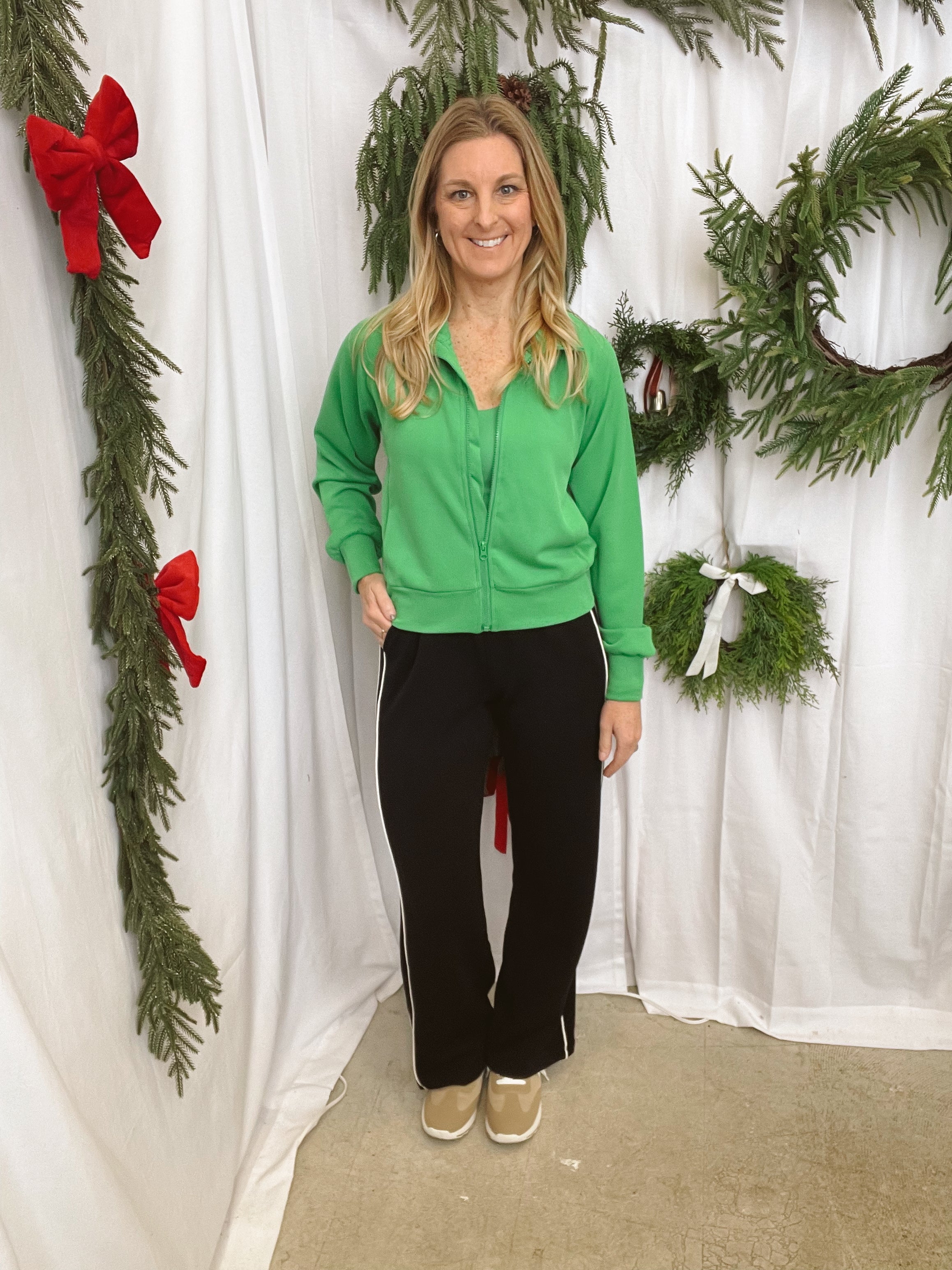 Mono B Luxe Wash Ribbed Jacket-Coats & Jackets-mono b-The Silo Boutique, Women's Fashion Boutique Located in Warren and Grand Forks North Dakota