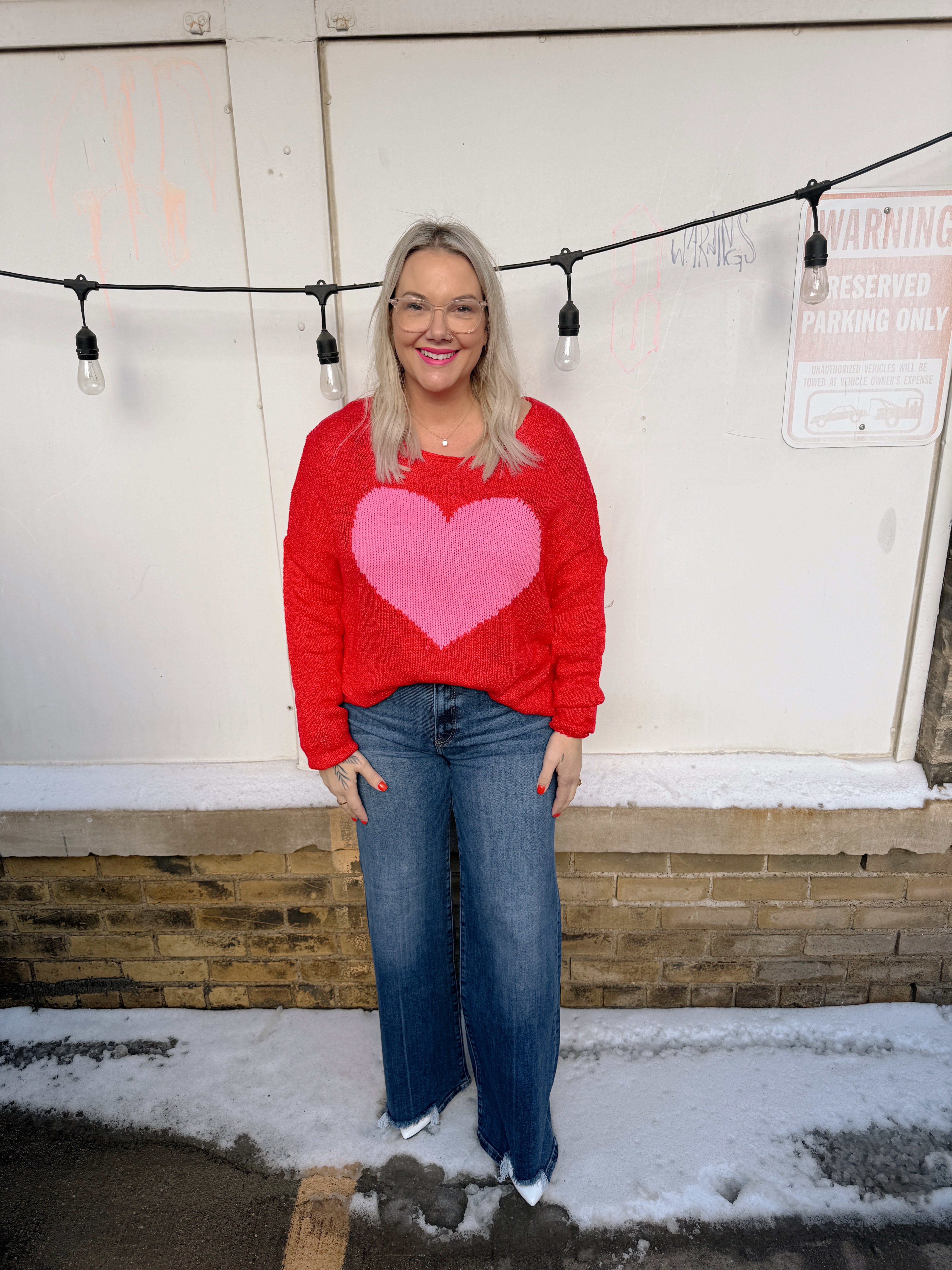 Lover Sweater-Sweaters-miracle-The Silo Boutique, Women's Fashion Boutique Located in Warren and Grand Forks North Dakota