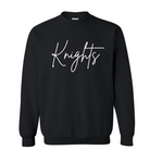 Pre-Order Black Knights Puff Sweatshirt-Final Sale Item-Sweatshirts-central-The Silo Boutique, Women's Fashion Boutique Located in Warren and Grand Forks North Dakota