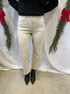 Mica Whitecap Chromatic Crop Jean-Jeans-mica-The Silo Boutique, Women's Fashion Boutique Located in Warren and Grand Forks North Dakota