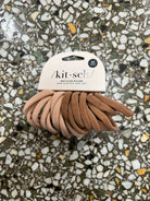 Eco-Friendly Nylon Elastics 20pc Set - Blush-Hair Accessories-kitsch-The Silo Boutique, Women's Fashion Boutique Located in Warren and Grand Forks North Dakota