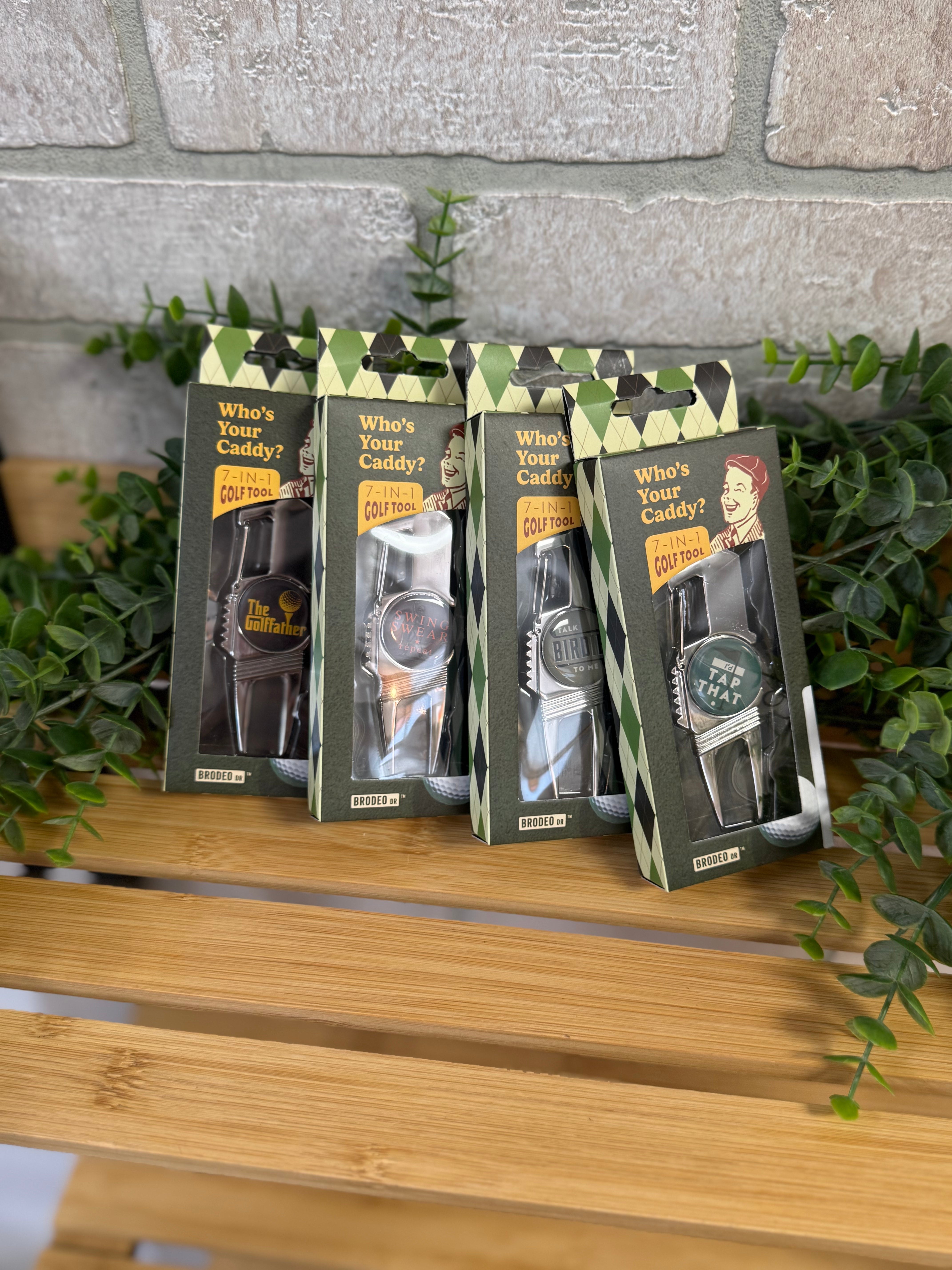 Brodeo Caddy 7-in-1 Golf Tool-Pens-dm-The Silo Boutique, Women's Fashion Boutique Located in Warren and Grand Forks North Dakota