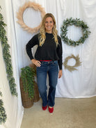Mono B Malibu Dolman Sweatshirt-Sweatshirts-mono b-The Silo Boutique, Women's Fashion Boutique Located in Warren and Grand Forks North Dakota