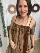 Muse Velvet Lace Dress-Dresses-miou muse-The Silo Boutique, Women's Fashion Boutique Located in Warren and Grand Forks North Dakota