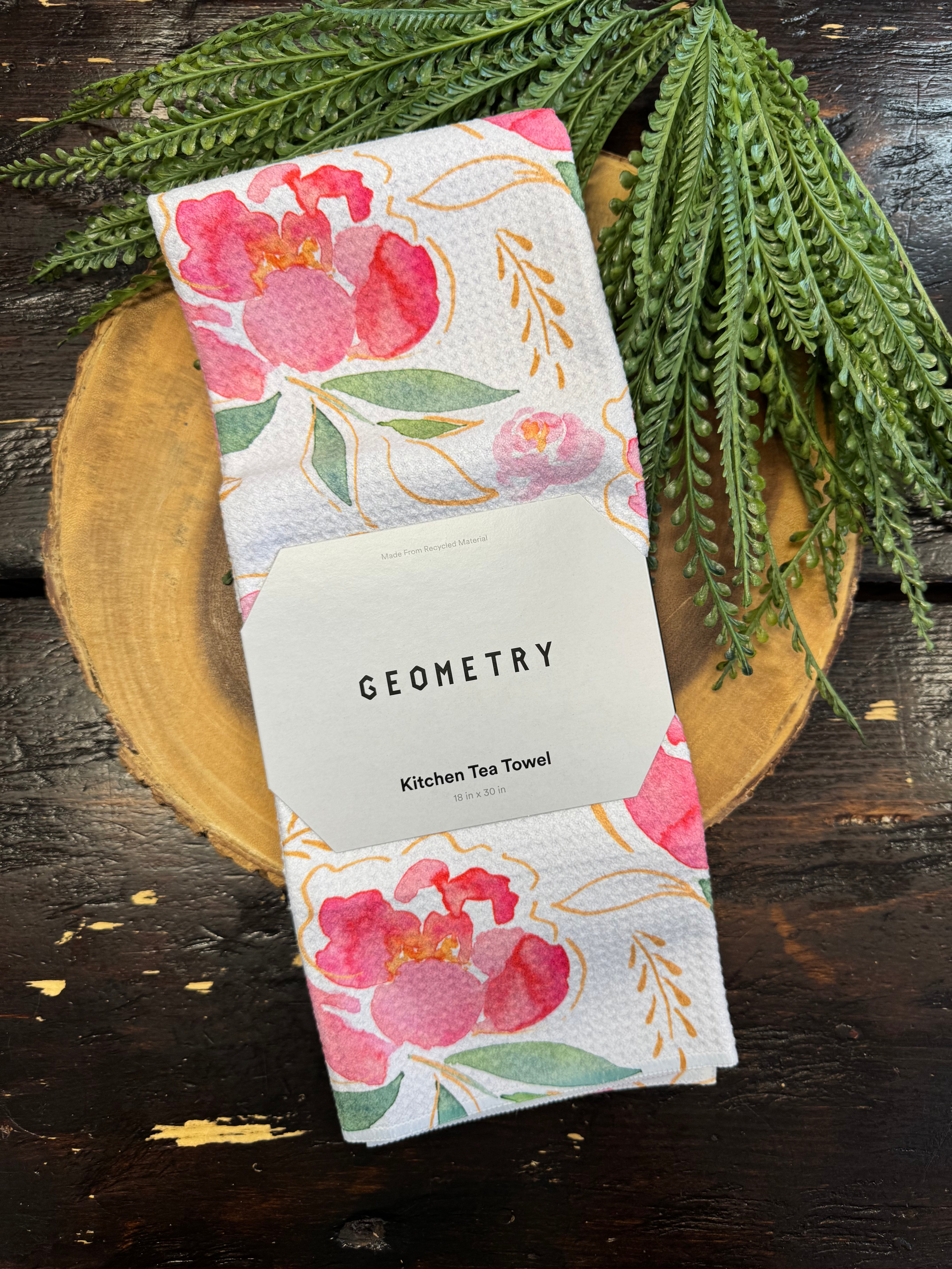 Geometry Tea Towel-dish cloth-geometry-The Silo Boutique, Women's Fashion Boutique Located in Warren and Grand Forks North Dakota