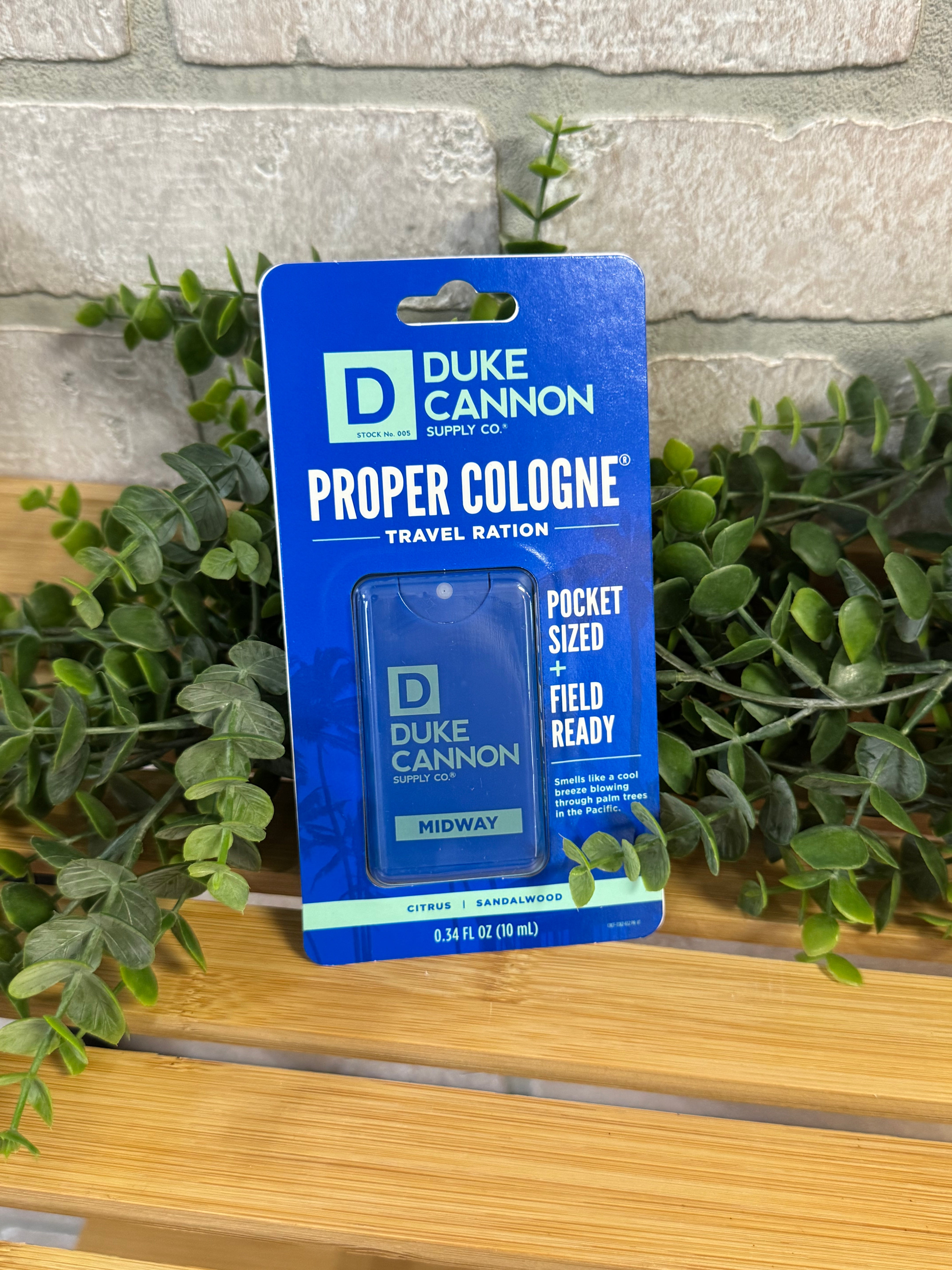 Duke Cannon Travel Cologne-Midway-Cologne-duke cannon-The Silo Boutique, Women's Fashion Boutique Located in Warren and Grand Forks North Dakota