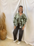 Camel Long Waffle Cardigan-Cardigans-allie Rose-The Silo Boutique, Women's Fashion Boutique Located in Warren and Grand Forks North Dakota