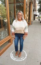 Ador Ombre Multi Sweater-Sweaters-adora-The Silo Boutique, Women's Fashion Boutique Located in Warren and Grand Forks North Dakota