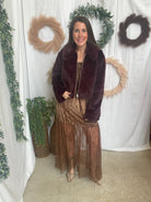 Muse Velvet Lace Dress-Dresses-miou muse-The Silo Boutique, Women's Fashion Boutique Located in Warren and Grand Forks North Dakota