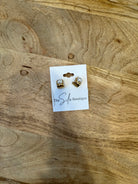 Pearl Geo Mini Stud Earring-Earrings-Sensibling Corp.-The Silo Boutique, Women's Fashion Boutique Located in Warren and Grand Forks North Dakota