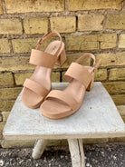 Soda Nude Dress Sandal-Sandals-soda-The Silo Boutique, Women's Fashion Boutique Located in Warren and Grand Forks North Dakota