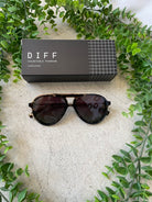 Diff Sunglasses - Tosca III Espresso Tort-Sunglasses-Diff-The Silo Boutique, Women's Fashion Boutique Located in Warren and Grand Forks North Dakota