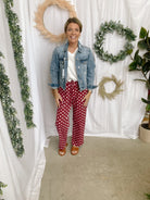 Bayeas Mercy Blue Denim Jacket-Coats & Jackets-bayeas-The Silo Boutique, Women's Fashion Boutique Located in Warren and Grand Forks North Dakota