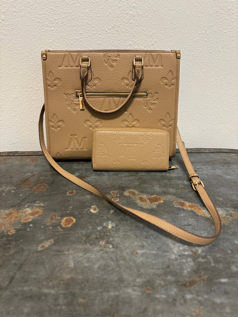 Kia Embossed Crossbody Purse +Wallet-Purses-princess purse-The Silo Boutique, Women's Fashion Boutique Located in Warren and Grand Forks North Dakota