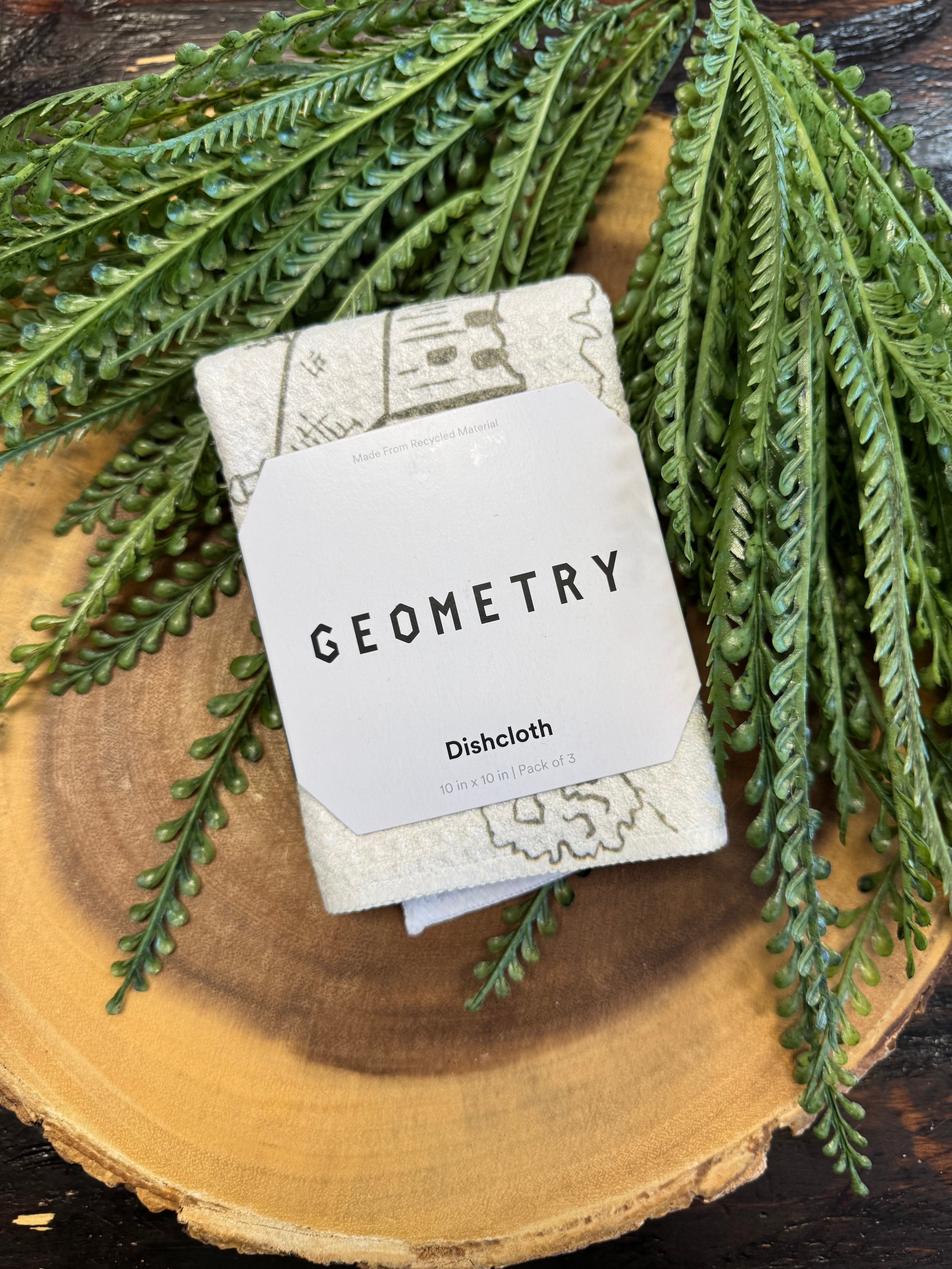 Geometry Dish Towel Set-dish cloth-geometry-The Silo Boutique, Women's Fashion Boutique Located in Warren and Grand Forks North Dakota