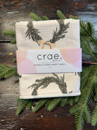 Wreath Hand Towel-Tea Towels-crae-The Silo Boutique, Women's Fashion Boutique Located in Warren and Grand Forks North Dakota