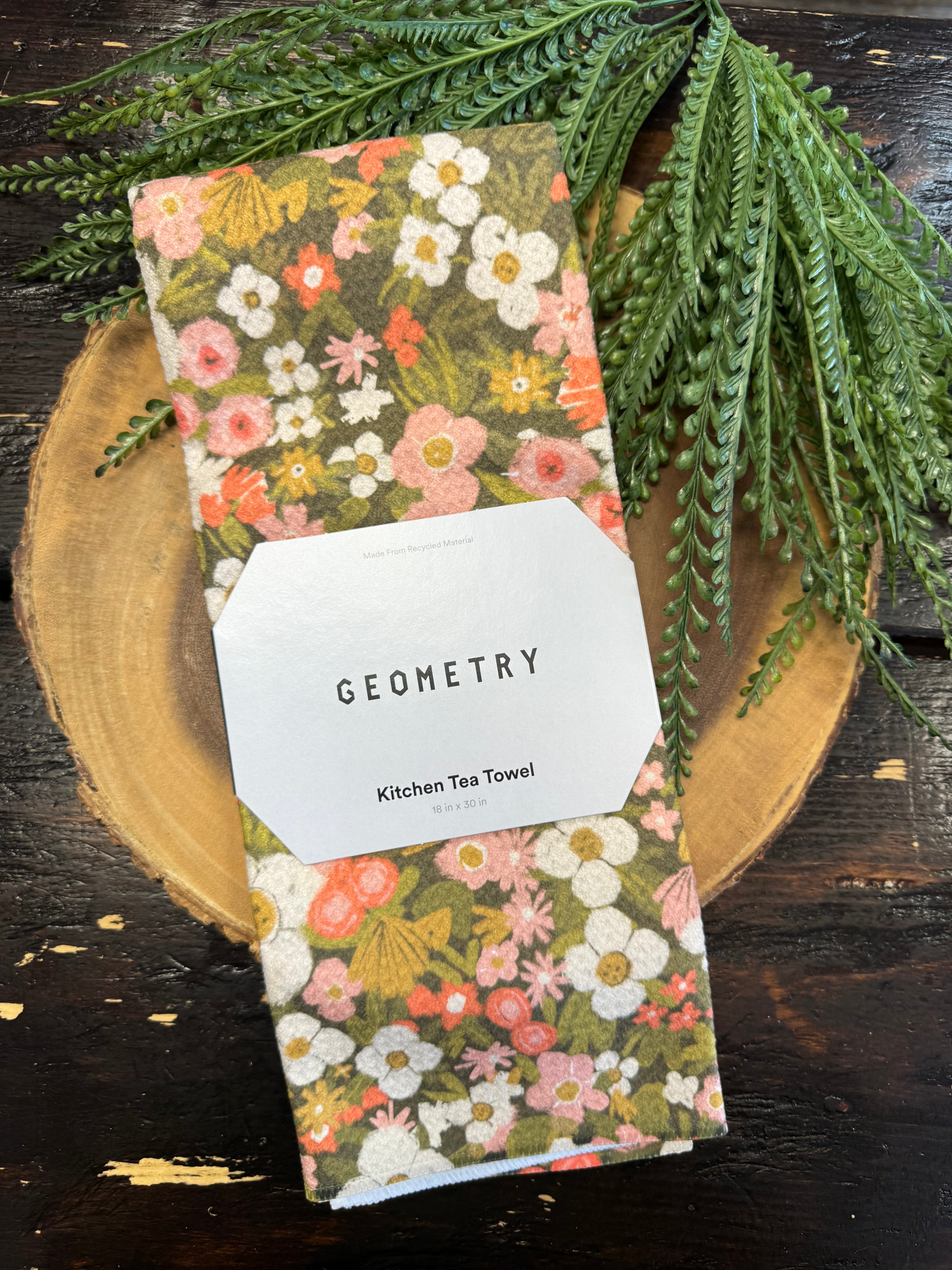 Geometry Tea Towel-dish cloth-geometry-The Silo Boutique, Women's Fashion Boutique Located in Warren and Grand Forks North Dakota