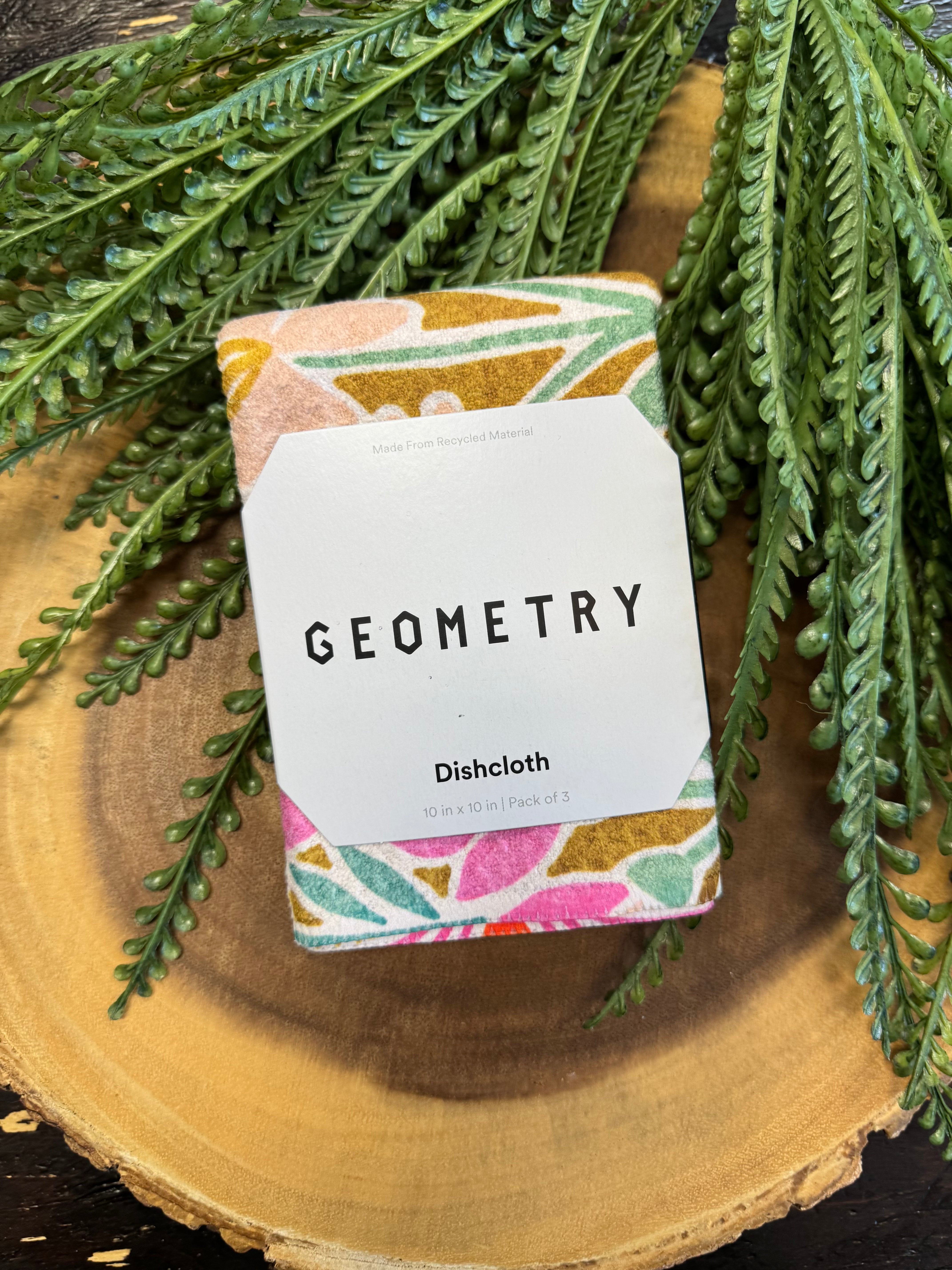 Geometry Dish Towel Set-dish cloth-geometry-The Silo Boutique, Women's Fashion Boutique Located in Warren and Grand Forks North Dakota
