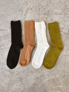 Very Ribbed Socks-Socks-very j-The Silo Boutique, Women's Fashion Boutique Located in Warren and Grand Forks North Dakota