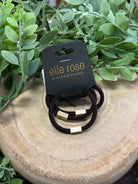 Elastic Hair Tie Bracelet Trio-Hair Accessories-scented-The Silo Boutique, Women's Fashion Boutique Located in Warren and Grand Forks North Dakota