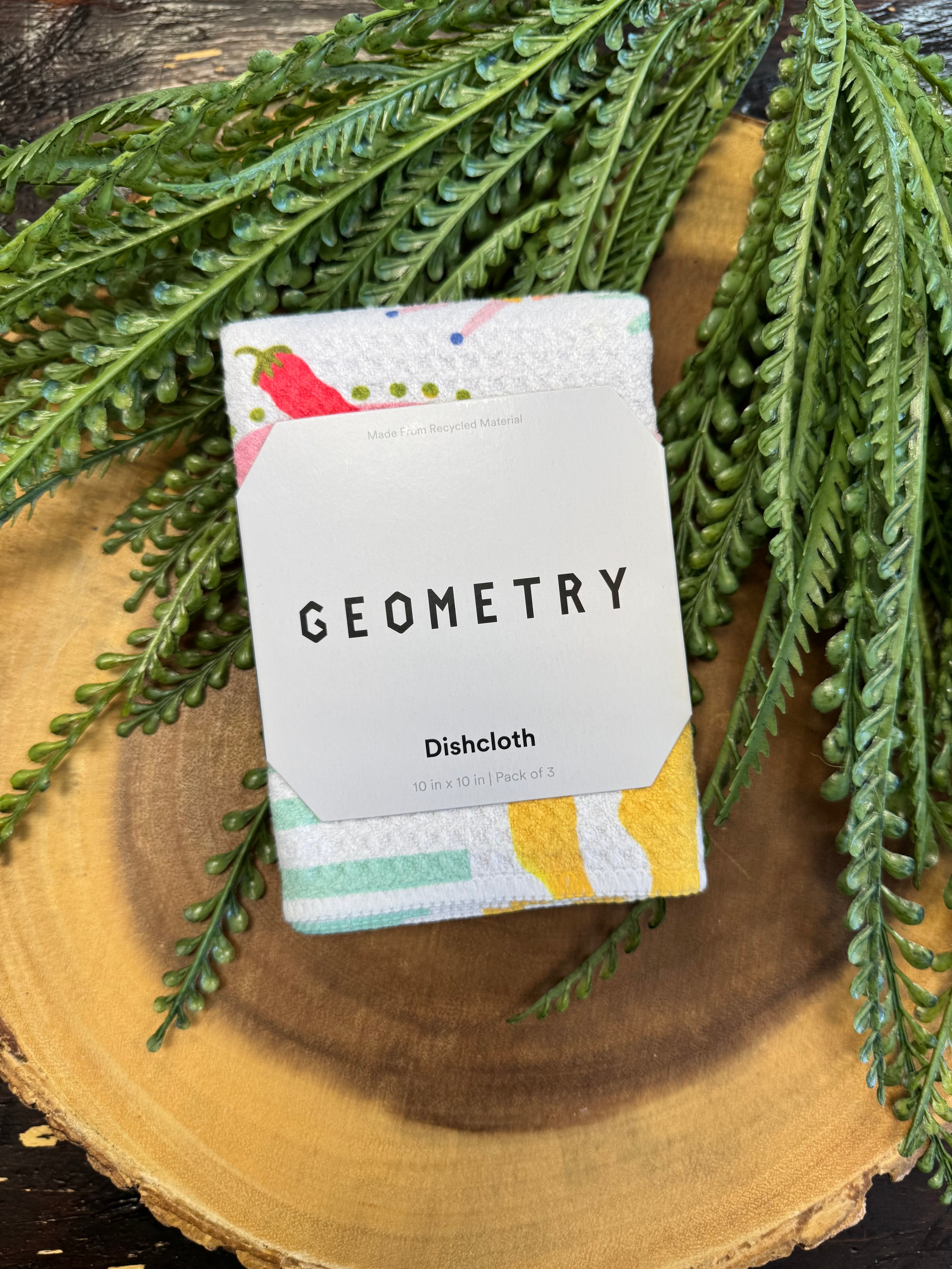 Geometry Dish Towel Set-dish cloth-geometry-The Silo Boutique, Women's Fashion Boutique Located in Warren and Grand Forks North Dakota