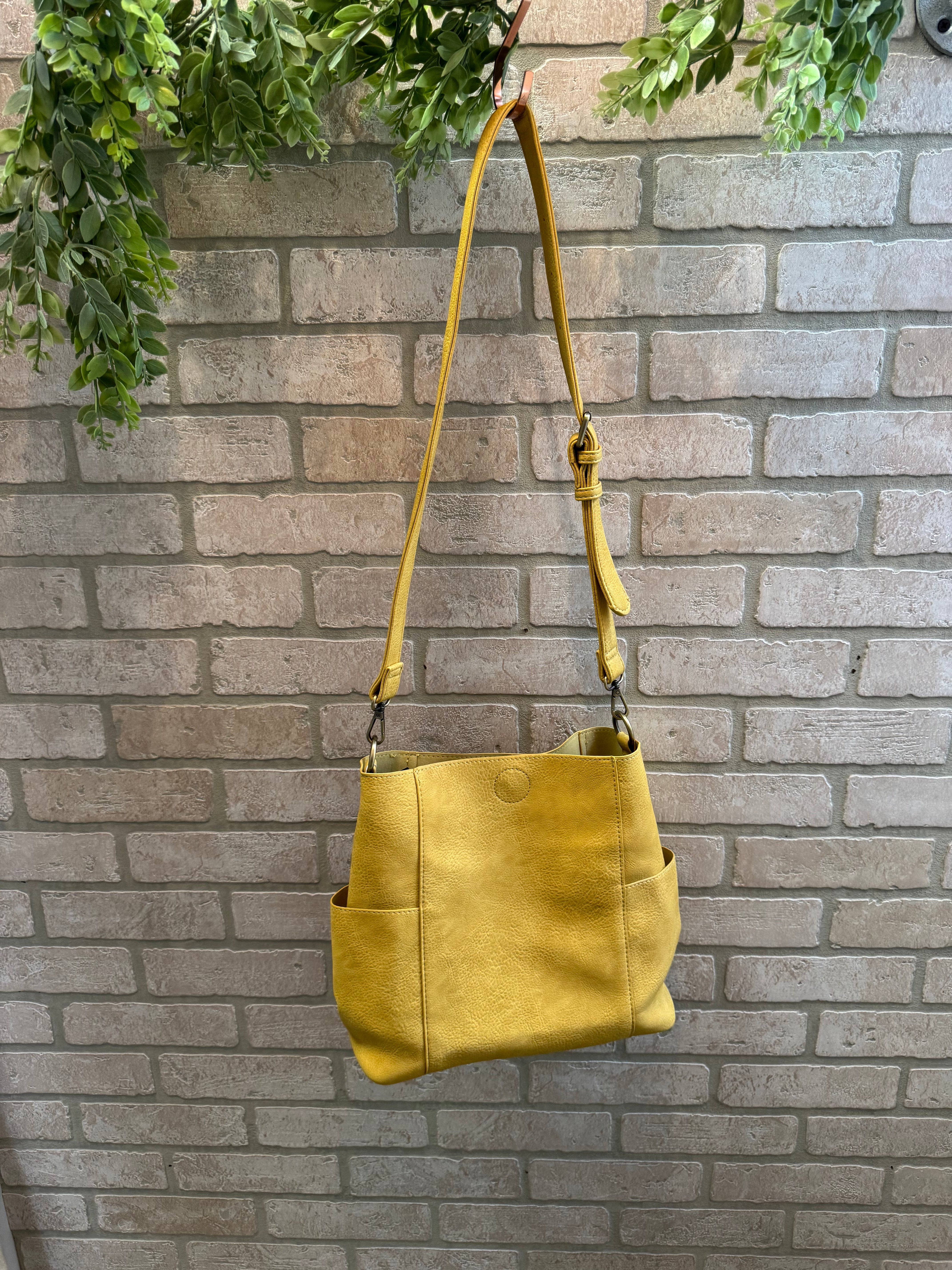 Joy Susan Kayleigh Bucket Bag-Tulip-Purses-joy susan-The Silo Boutique, Women's Fashion Boutique Located in Warren and Grand Forks North Dakota