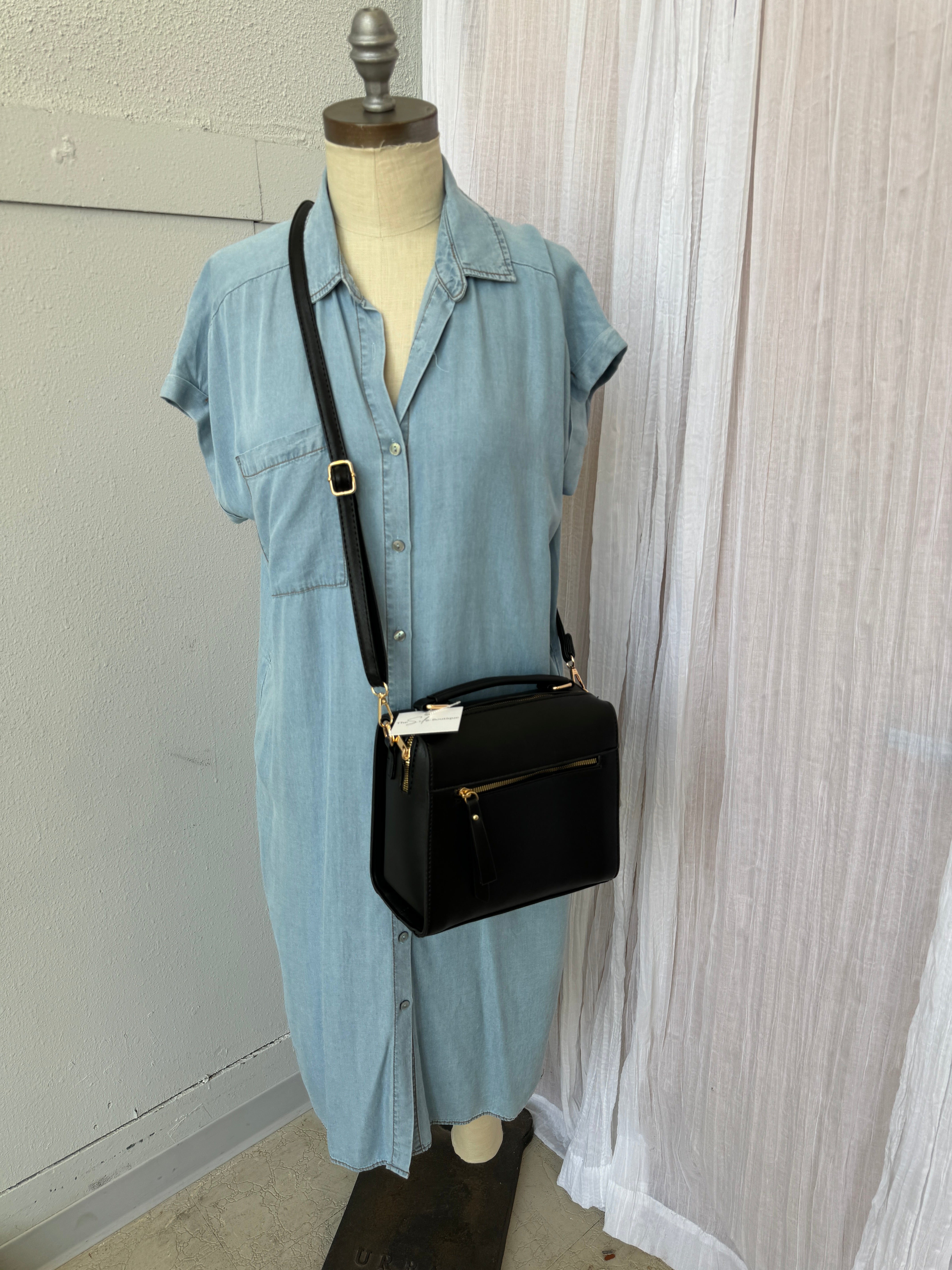 Messenger Crossbody Purse + Wallet-Crossbody Purses-princess purse-The Silo Boutique, Women's Fashion Boutique Located in Warren and Grand Forks North Dakota