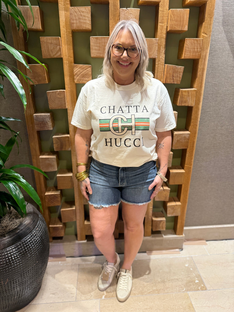 Chatta Hucci Tee-Graphic Tees-black frame-The Silo Boutique, Women's Fashion Boutique Located in Warren and Grand Forks North Dakota