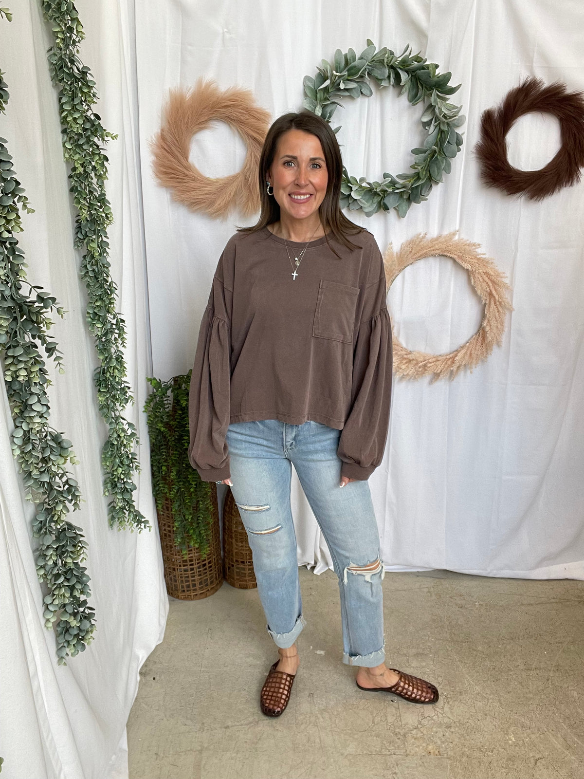 Mica Clean Blue Straight Jeans-Jeans-mica-The Silo Boutique, Women's Fashion Boutique Located in Warren and Grand Forks North Dakota