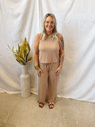 The Day Set-Taupe-Outfit Sets-hyfve-The Silo Boutique, Women's Fashion Boutique Located in Warren and Grand Forks North Dakota