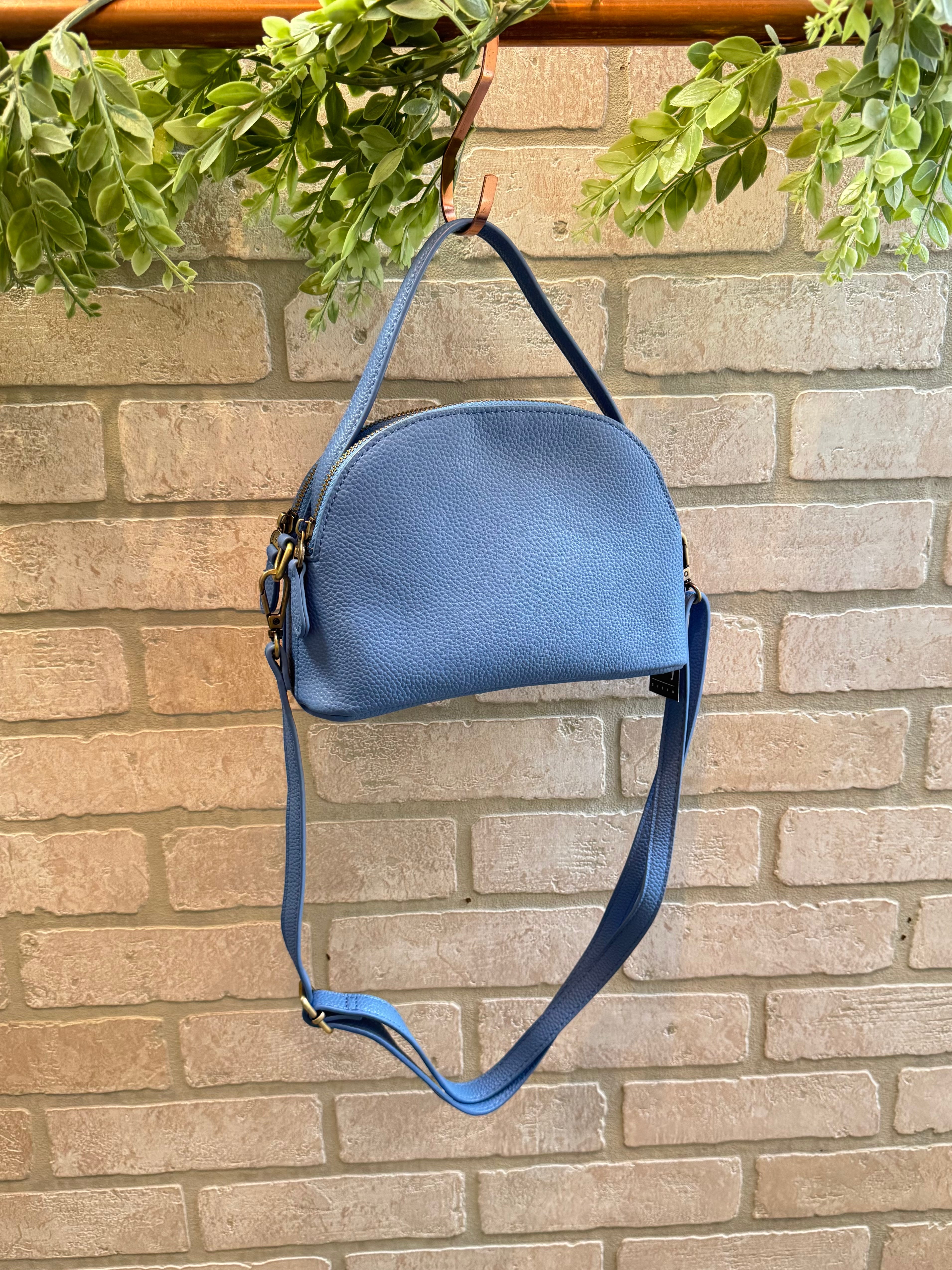 Joy Susan Larissa Purse-Periwinkle-Final Sale-Purses-joy susan-The Silo Boutique, Women's Fashion Boutique Located in Warren and Grand Forks North Dakota