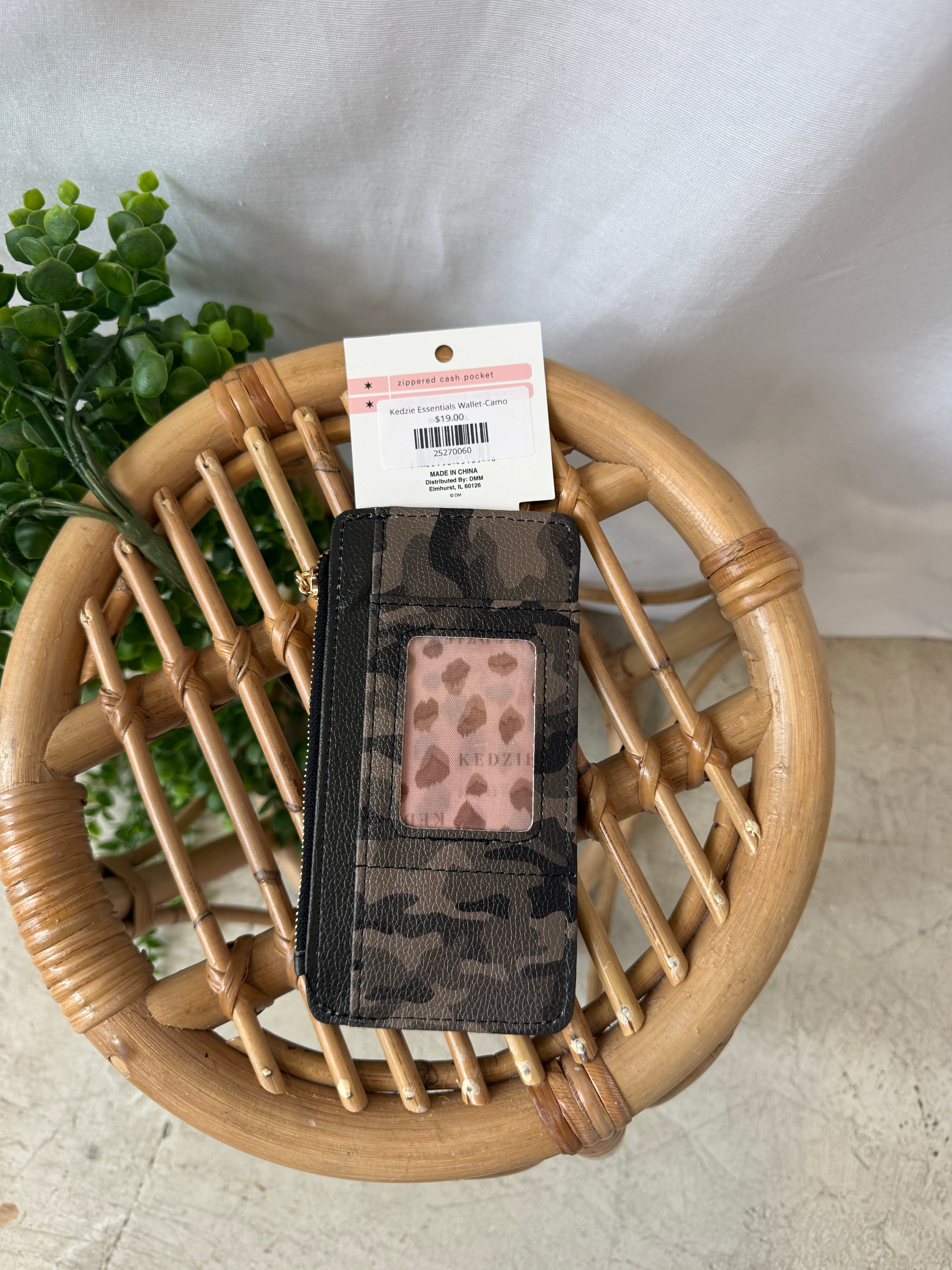 Kedzie Essentials Wallet-Camo-Wallets-dm-The Silo Boutique, Women's Fashion Boutique Located in Warren and Grand Forks North Dakota