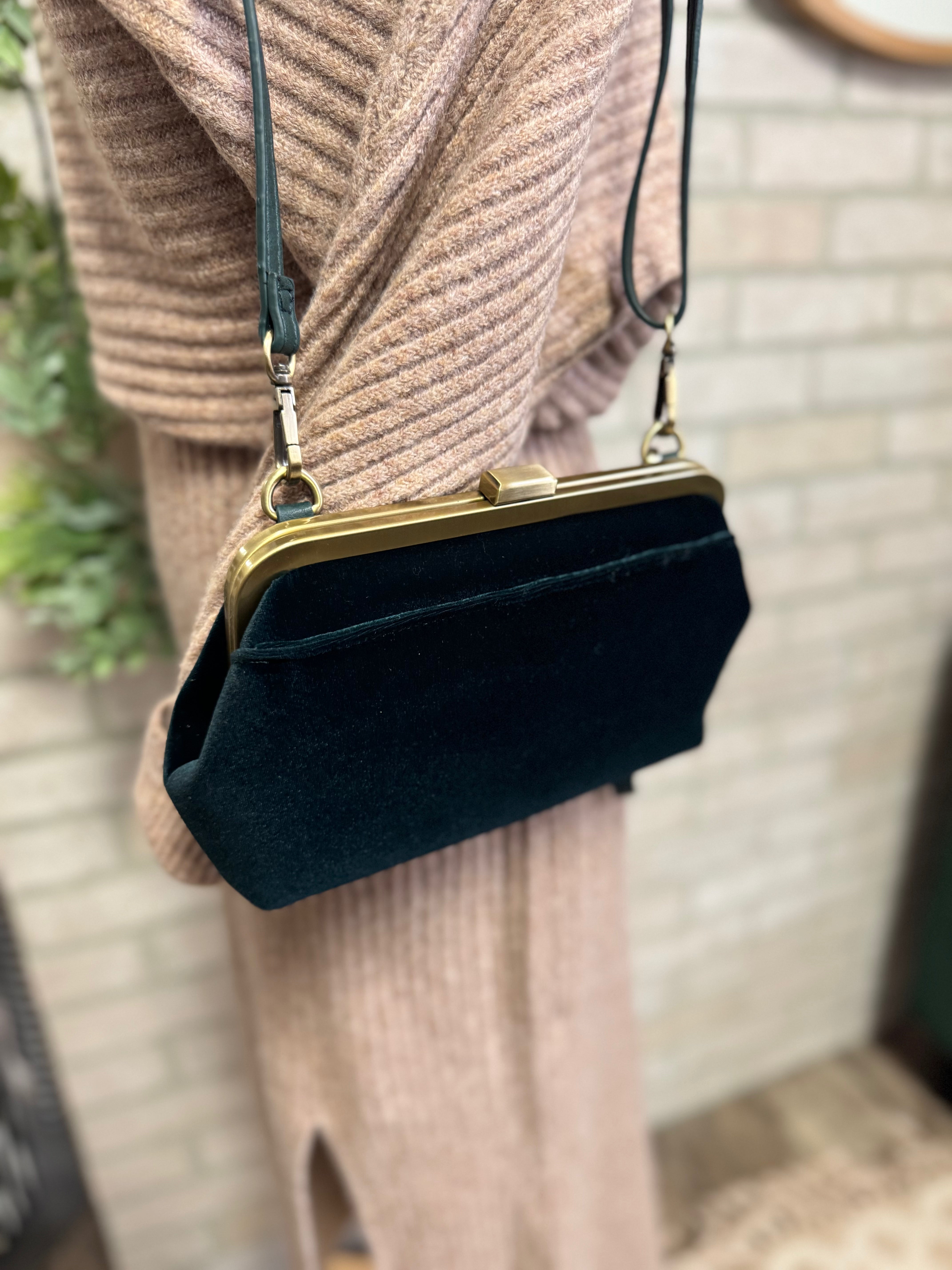 Joy Susan Vivie Crossbody-Emerald-Final Sale-Crossbody Purses-joy susan-The Silo Boutique, Women's Fashion Boutique Located in Warren and Grand Forks North Dakota